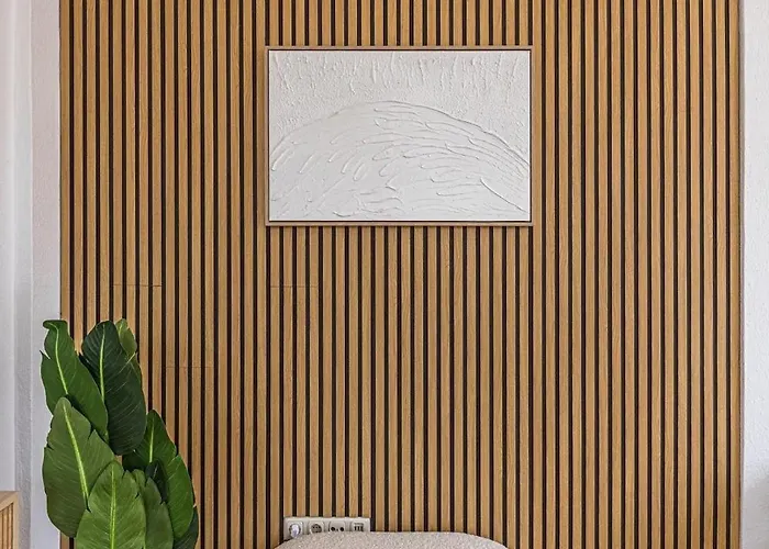 Design Zentral Kueche Parknah شقة